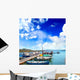 Seaport Summer Relaxing Landscape Wall Decal
