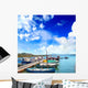 Seaport Summer Relaxing Landscape Wall Decal