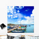 Seaport Summer Relaxing Landscape Wall Decal