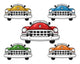 Classic Grills Car Wall Stickers