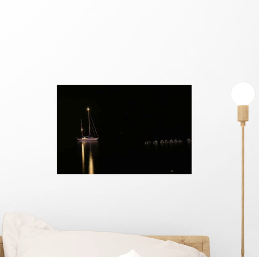 Yacht Night Wall Decal