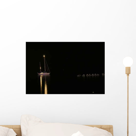 Yacht Night Wall Decal