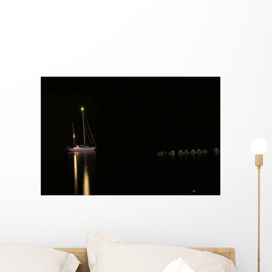 Yacht Night Wall Decal