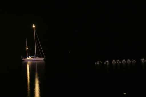 Yacht Night Wall Decal