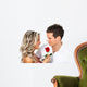 Couple  in love Wall Decal