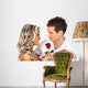 Couple  in love Wall Decal