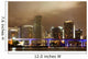 Miami City Skyline Stormy Wall Mural