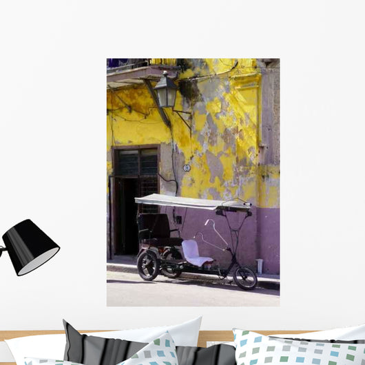 Rickshaw Wall Decal