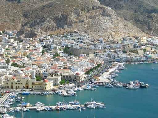 Kalymnos Aerial Wall Decal