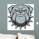 Head Fierce Bulldog Wall Decal