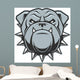 Head Fierce Bulldog Wall Decal