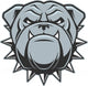 Head Fierce Bulldog Wall Decal