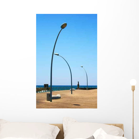 Street Lamp Wall Decal