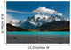 Torres del Paine mountain range, Patagonia Wall Mural