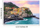 Colorful houses on a rock in Manarola, Cinque Terre, Italy Wall Mural