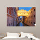 Bridge of Sighs or Ponte dei Sospiri at night, Venice, Italy Wall Mural