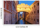 Bridge of Sighs or Ponte dei Sospiri at night, Venice, Italy Wall Mural
