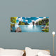Paisaje pintoresco.Oceano y montañas.Viajes y aventuras alrededor del mundo.Islas de Tailandia.Phuket. Wall Mural