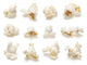 Collection Popcorn Wall Decal Sticker Set