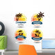 Summer label Wall Decal