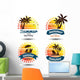 Summer label Wall Decal