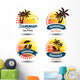 Summer label Wall Decal