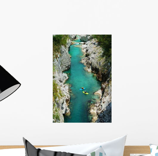 Two Kayaks Wall Decal