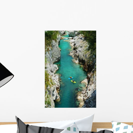 Two Kayaks Wall Decal