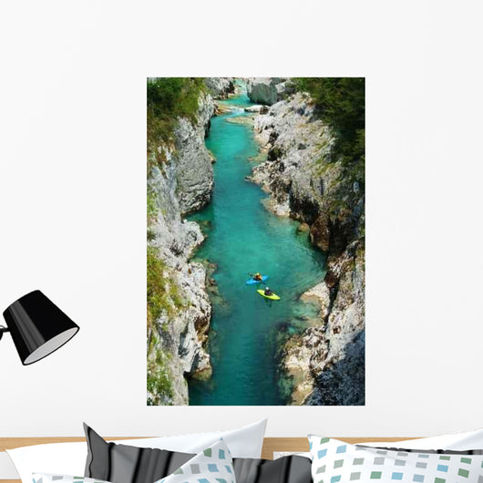 Two Kayaks Wall Decal
