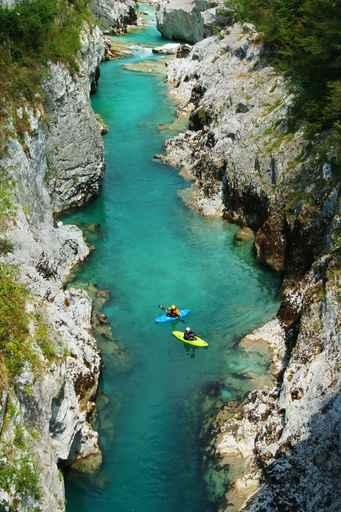 Two Kayaks Wall Decal