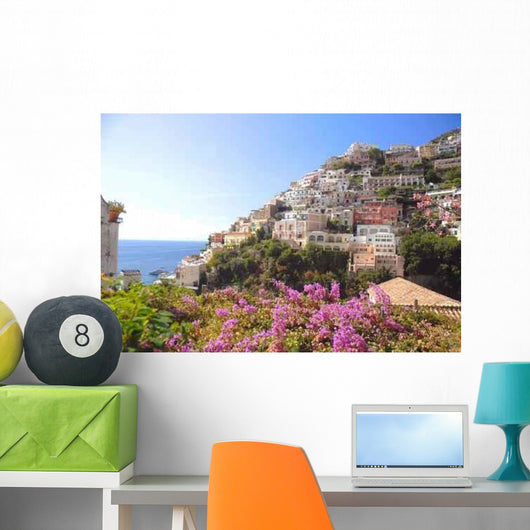 Amalfi Coast Wall Decal Design 1
