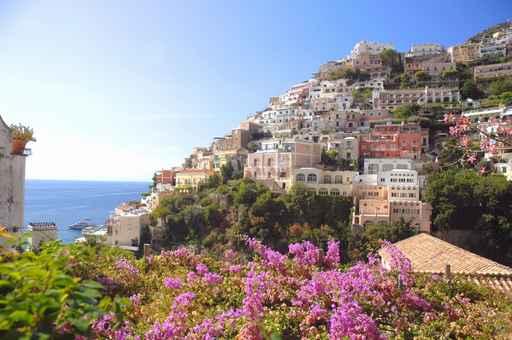 Amalfi Coast Wall Decal Design 1