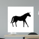 Fairy Unicorn Silhouette Wall Decal