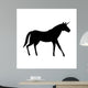 Fairy Unicorn Silhouette Wall Decal