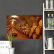 Wine Cellars Oak Barrels Wall Mural