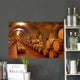 Wine Cellars Oak Barrels Wall Mural