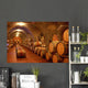 Wine Cellars Oak Barrels Wall Mural