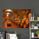 Wine Cellars Oak Barrels Wall Mural