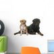 stafforshire bull terrier and rottweiler Wall Decal