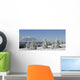 Snowy Landscape Wall Decal