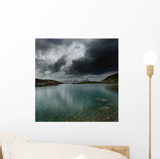 Stormy Lake Wall Decal Design 2
