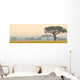 Beautiful scene of Serengeti National park Wall Mural