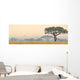 Beautiful scene of Serengeti National park Wall Mural