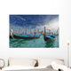 The Gondolas with beautiful sky Wall Mural