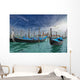 The Gondolas with beautiful sky Wall Mural