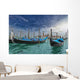 The Gondolas with beautiful sky Wall Mural