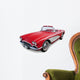 Classic Convertible Sports Car Wall Decal