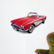 Classic Convertible Sports Car Wall Decal