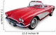 Classic Convertible Sports Car Wall Decal