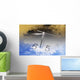 Clock and Clouds Wall Decal
